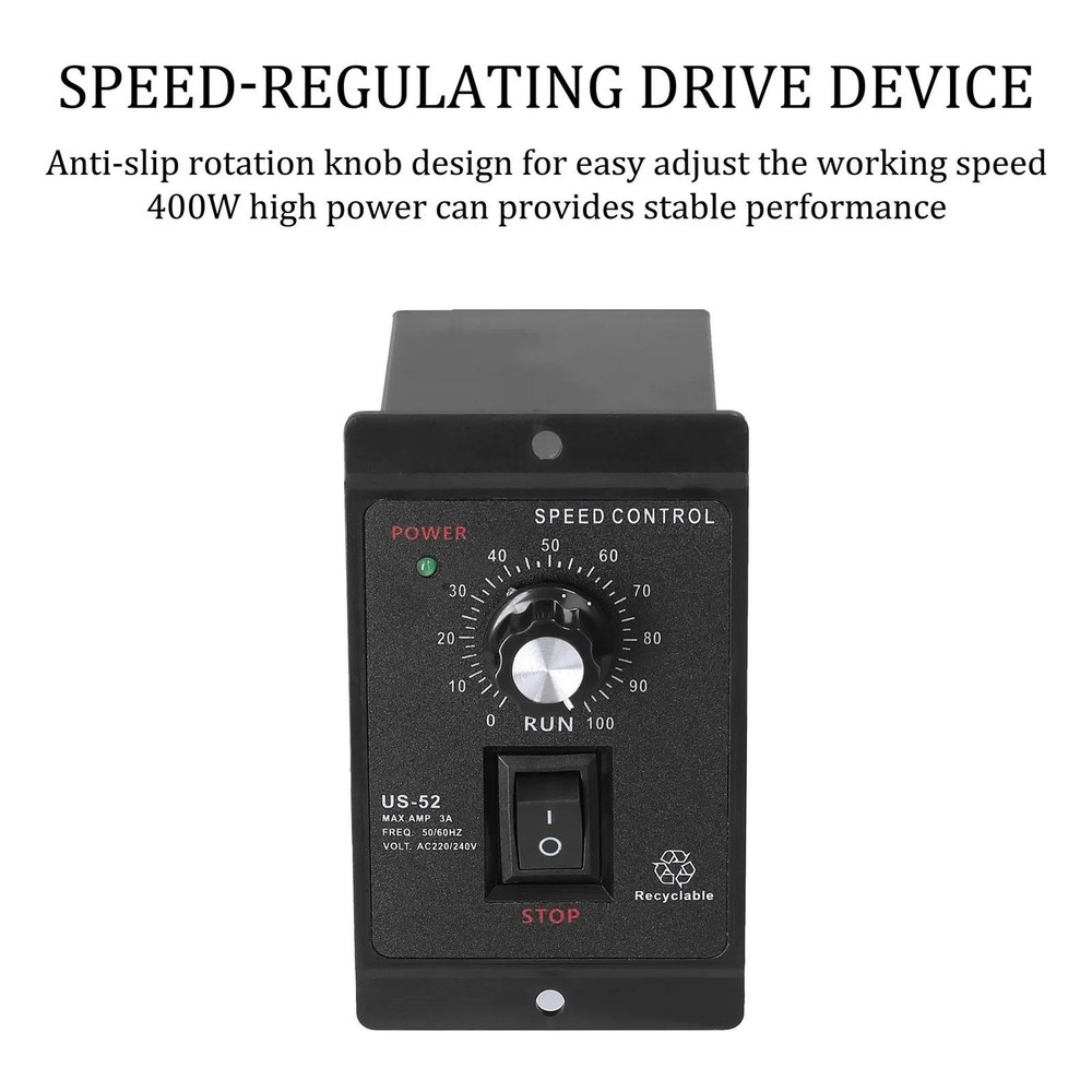 Div 400w Ac220v Motor Speed Controller Multifunctional Motor Speed Regulator