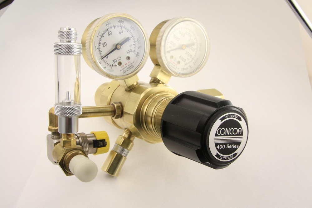 Brass post Body kit, Custom co2 regulator double stage system.