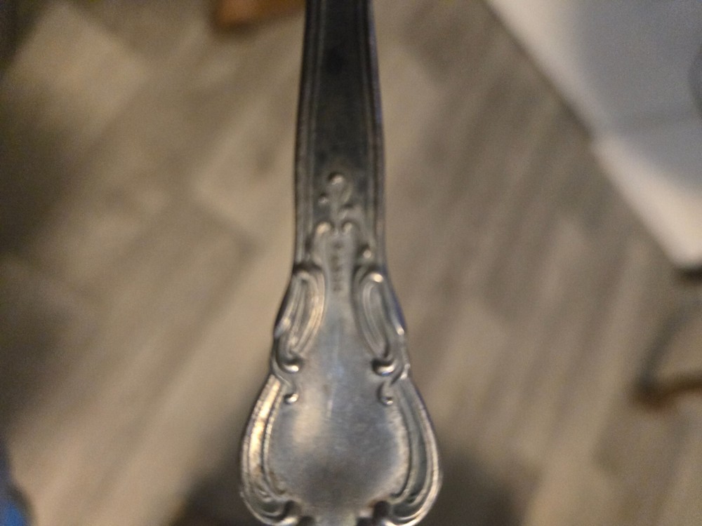 antique silver fork