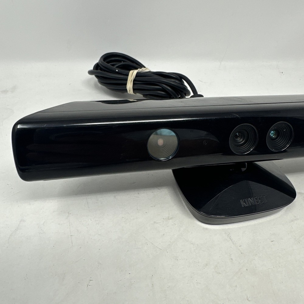 Microsoft Kinect Sensor Bar for Xbox 360 1414 with AC Power Adapter 1429 Tested