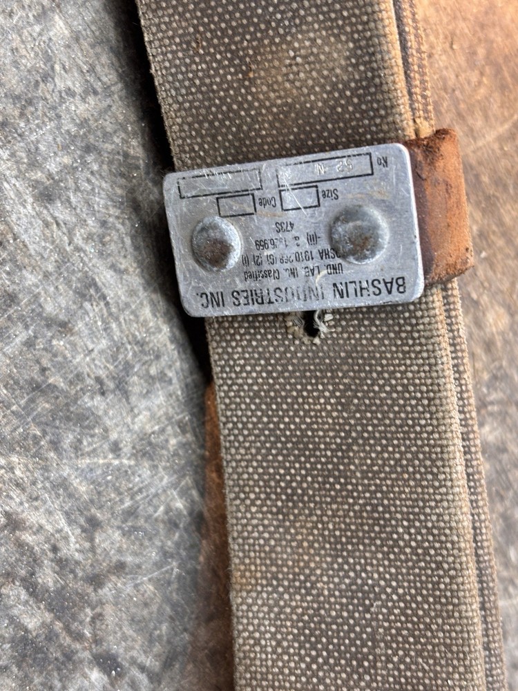 Lineman’s Climbing Belt And Pole Strap