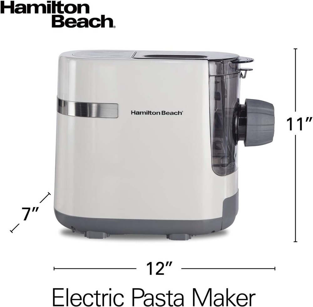 Hamilton Beach Electric Pasta Maker & Noodle Machine