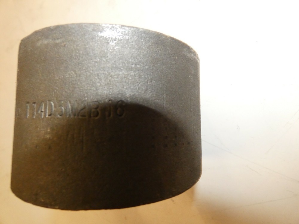 2 in Pipe Size - Pipe Fitting Steel Coupling, Socket Weld
