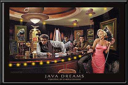 Java Dreams- Lighted Picture