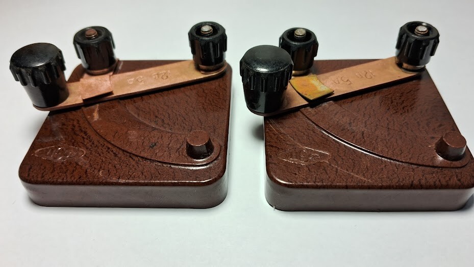 Vintage Soviet Switches Educational Physics Bakelite FEP Soviet USSR 60s