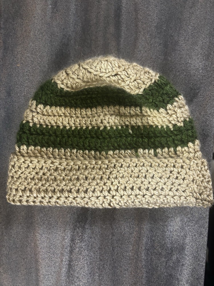 Handmade Knit Beanie One Size New