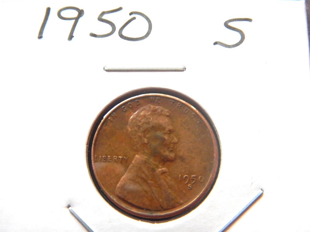 1950 (S) Lincoln Penny