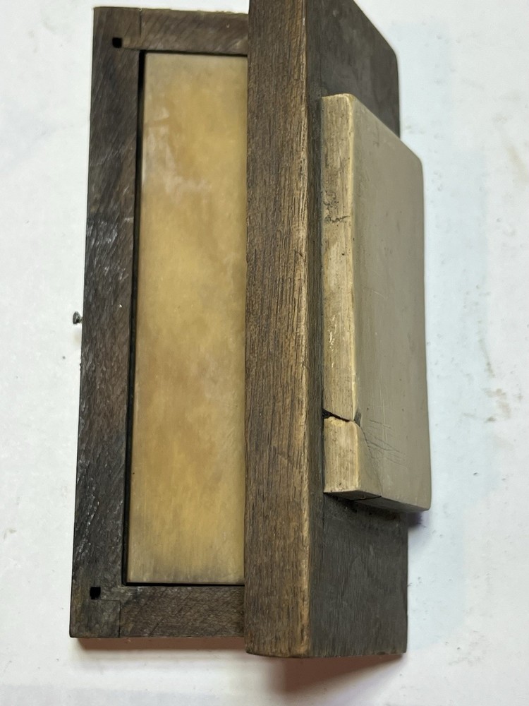 2 Small Natural Sharpening Stones Used