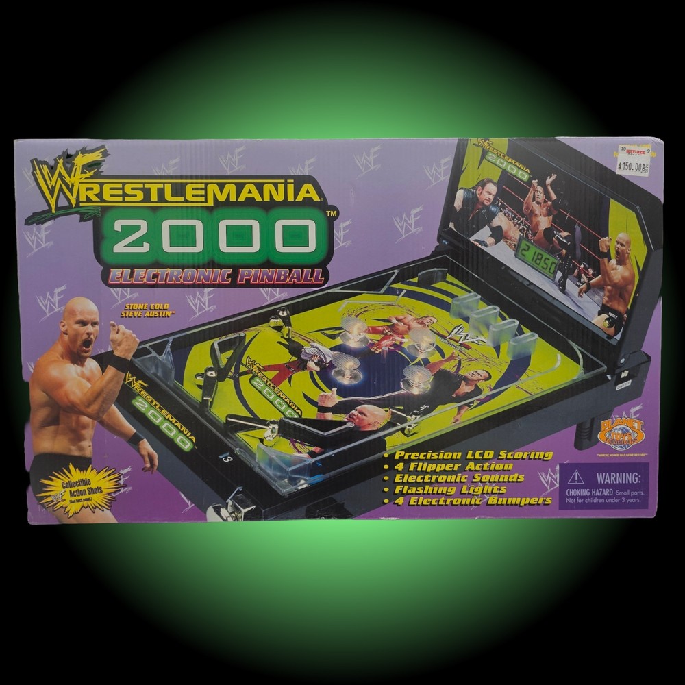 Wrestmania 2000 Electronic Pinball Game.