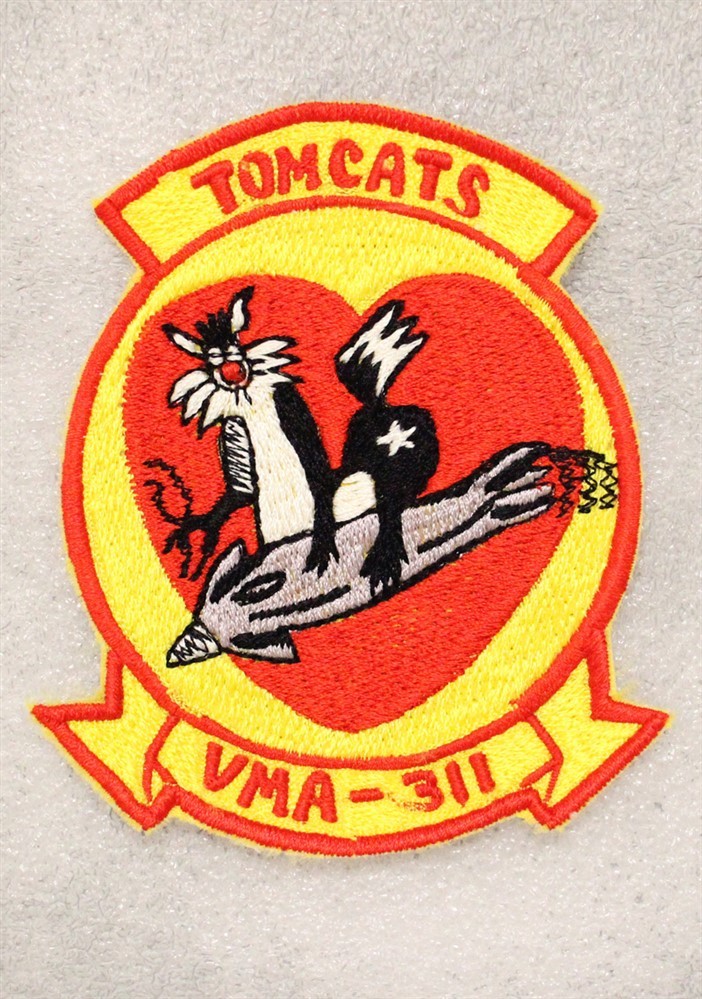 USMC Marine patch 126: Attack Squadron 311 (VMFA-311), Philippine made