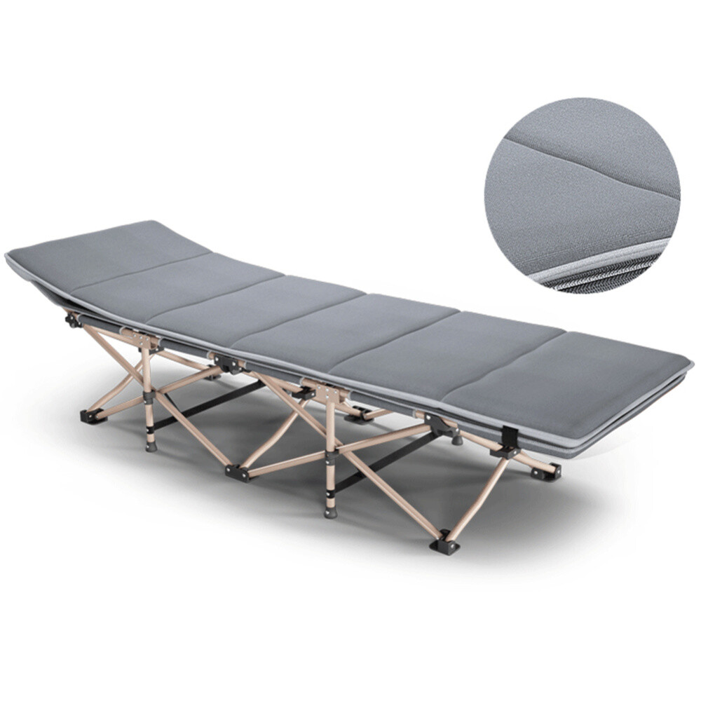 Folding Camping Bed Zero Gravity Chair Outdoor Cot Military Cots Sleeping Bed