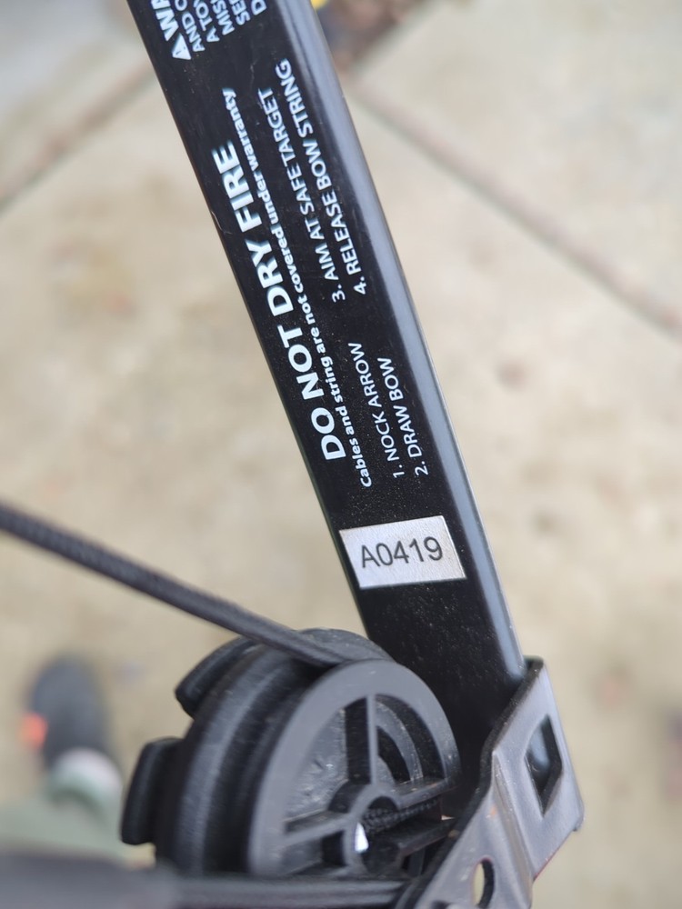 Daisy Youth Archery Compound Bow Black Beginner Target Practice