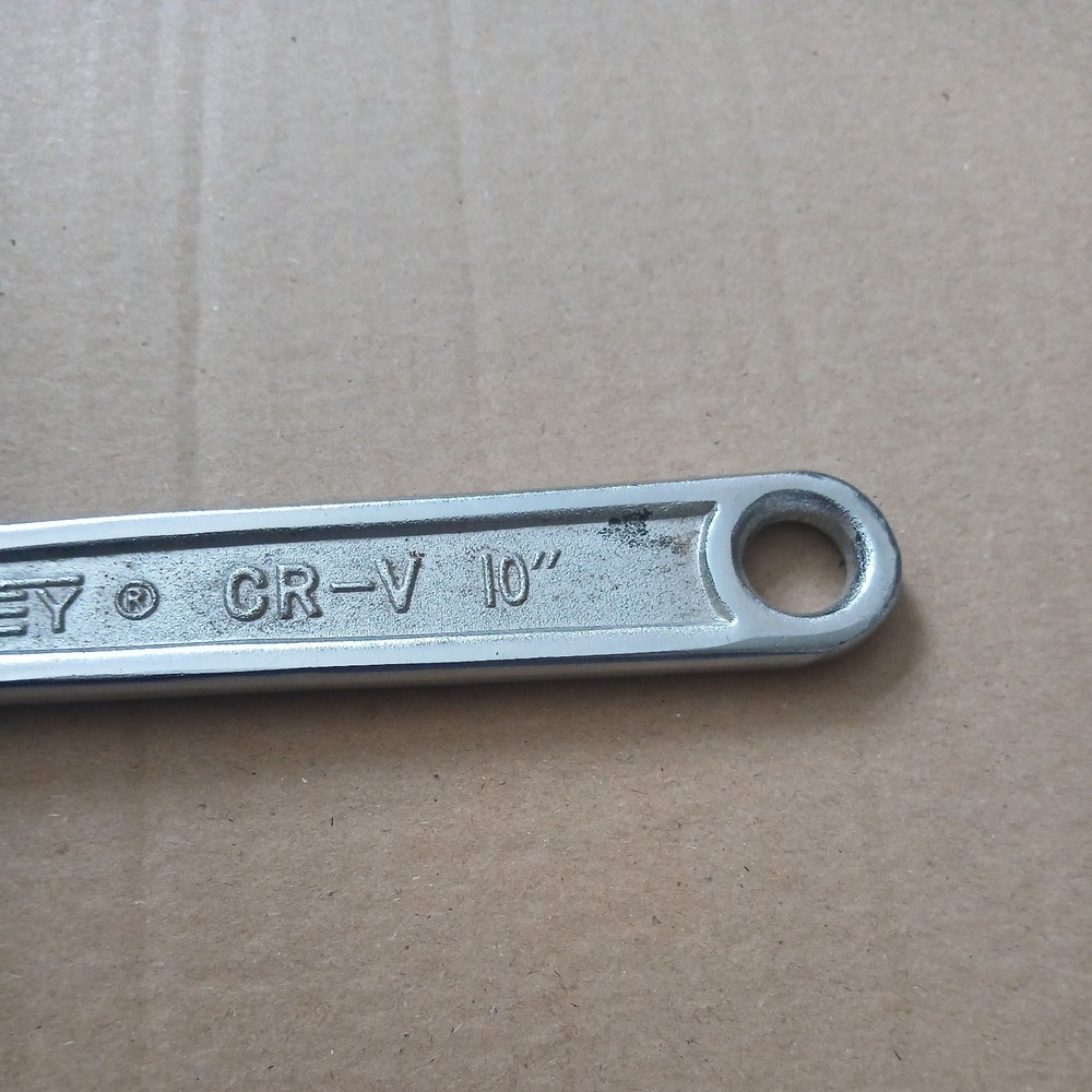 Valley 10" Adjustable Spanner, CR-V