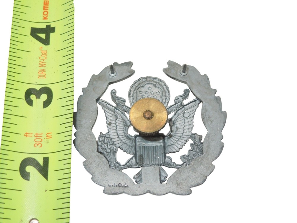 Original Experimental USAF Air Force Chief Master Sergeant Cap Hat Badge Pin C13