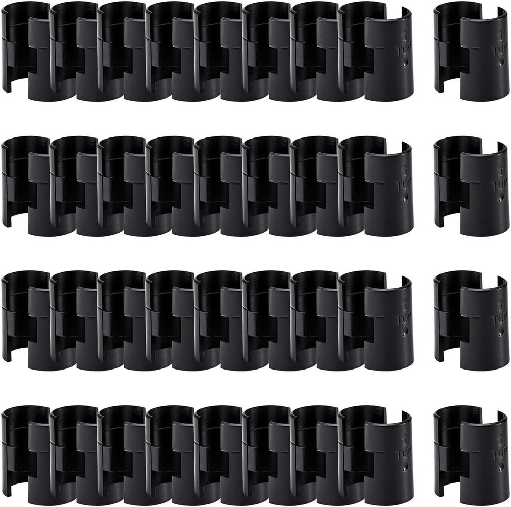 High-Quality 72 Pack Shelf Clips for 1" Metal Shelving - Cost-Effective Solution