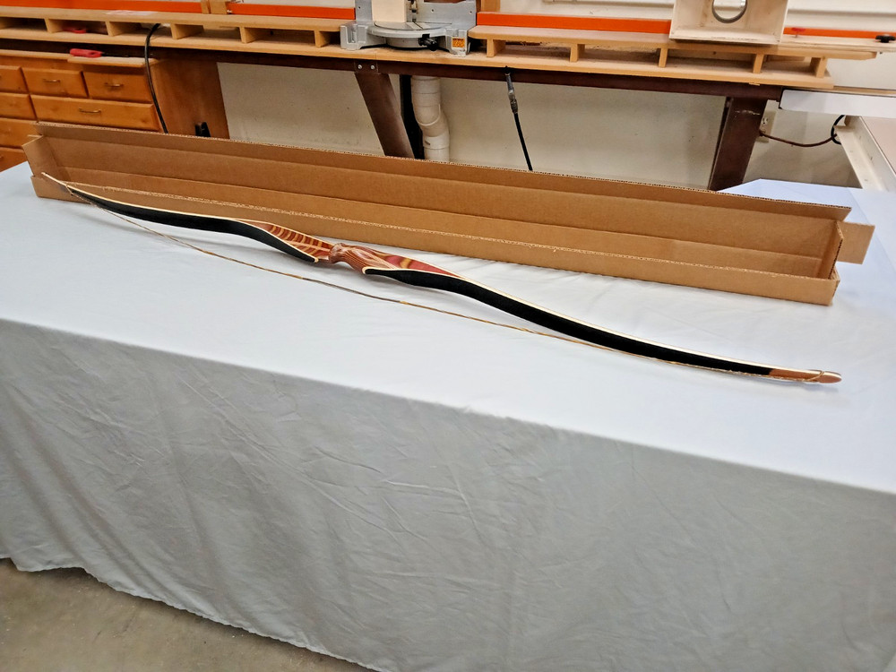 CHARRON ARCHERY - CUSTOM LONGBOW 64"AMO @ 41#
