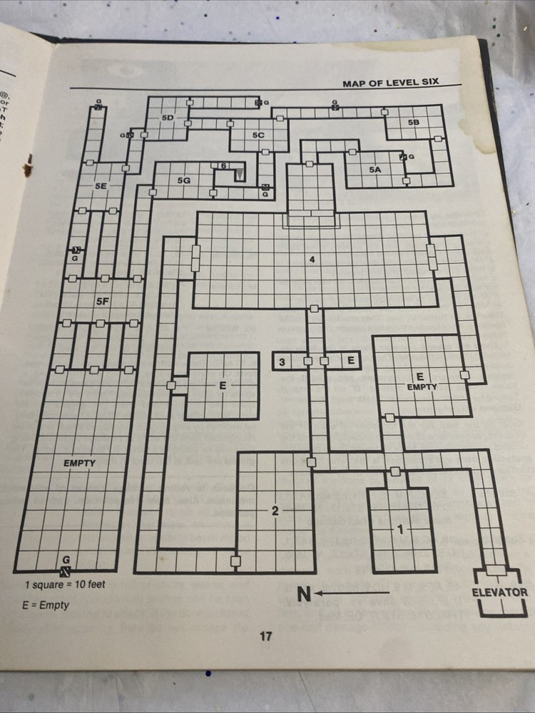 Doc's Island Advanced D&D RPGA VHTF Used TSR R-4 Module