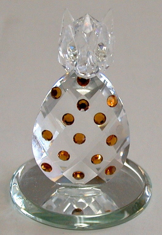 Crystal Pineapple Handcrafted Using Swarovski Crystal