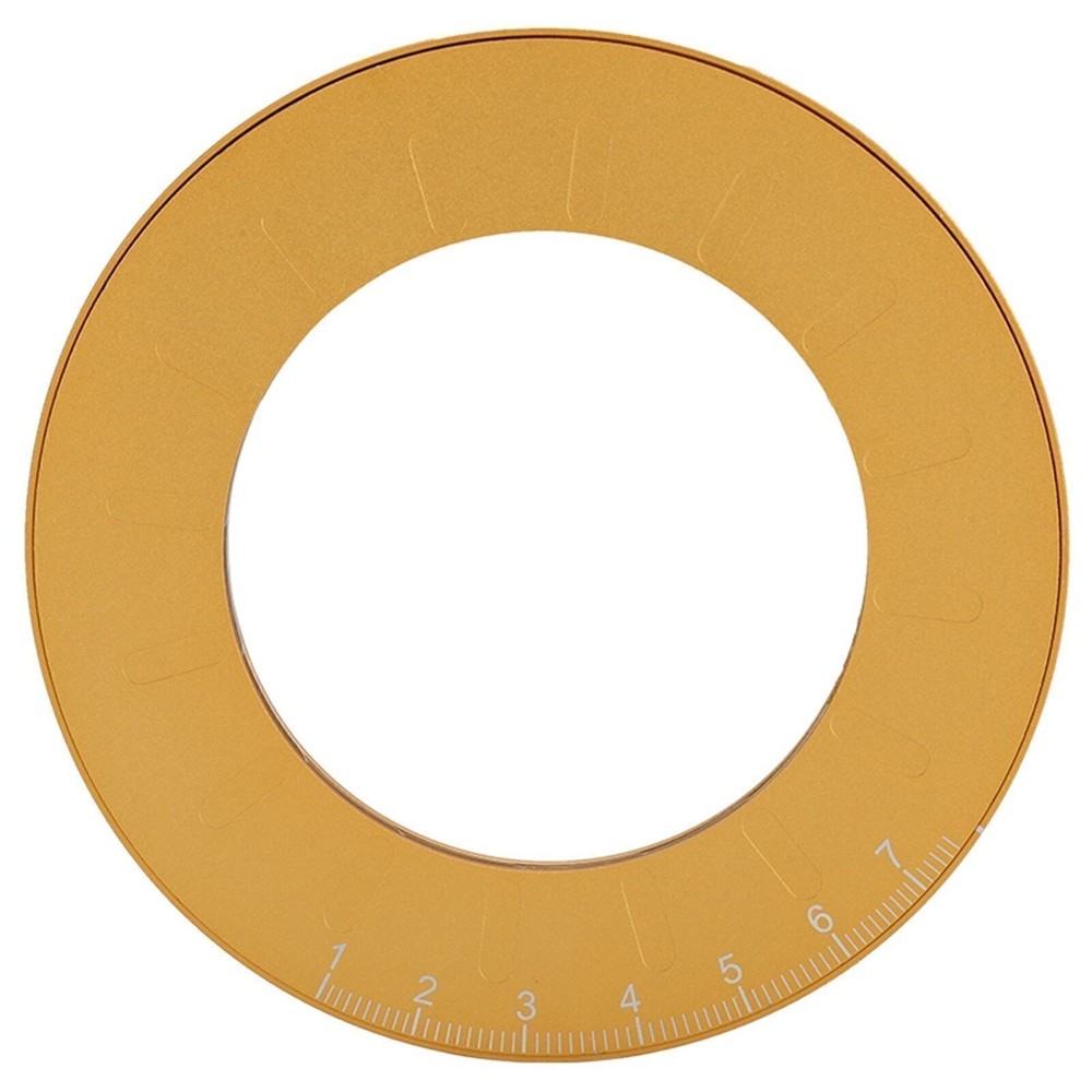 Metal Round Circle Drawing Tool Professional Adjustable Drawing Ruler