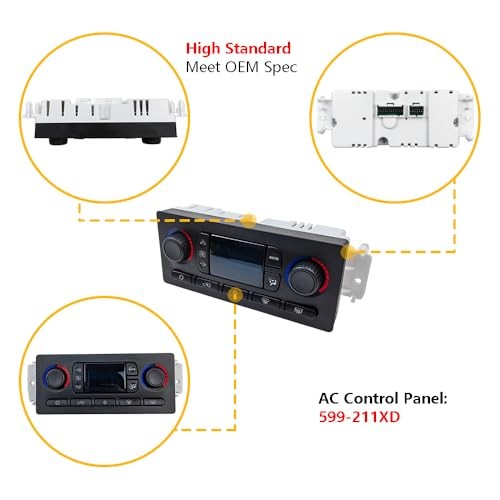 A/C Heater Climate Control Module Panel Switch | Fit for Chevy Silverado