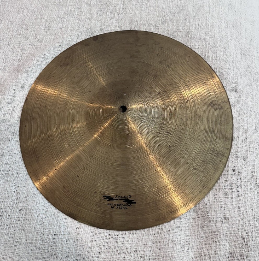 Emerald Just A Beat Ahead 16” Crash Cymbal