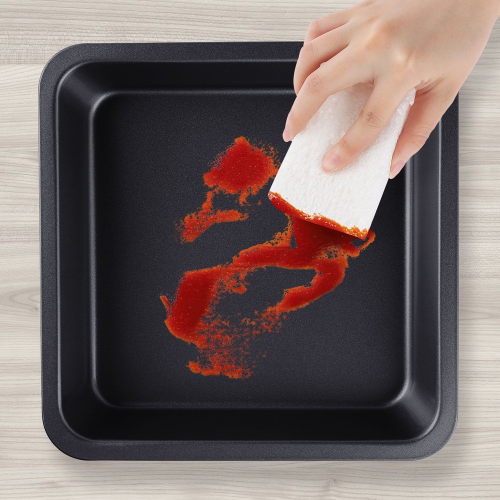 Nonstick Bakeware Set Baking Pans Set Gold 5 Pcs