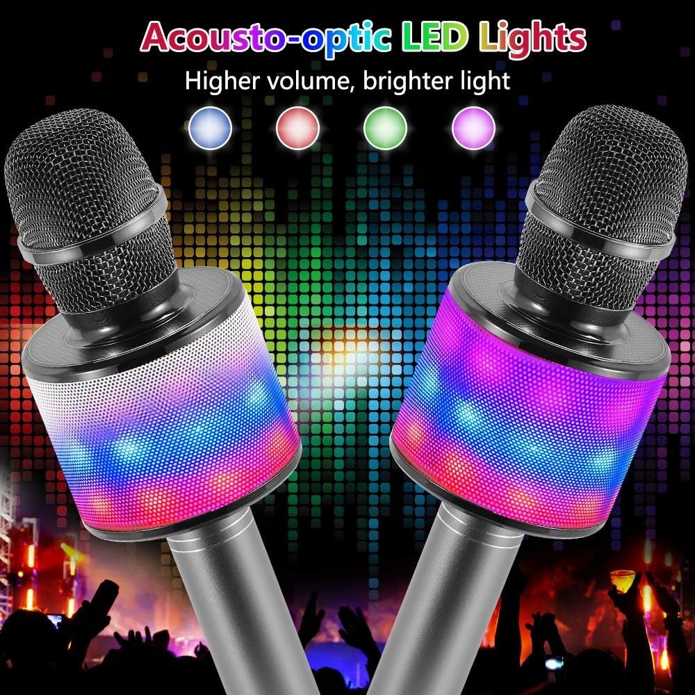 Bluetooth Karaoke Mic for Children's Parties