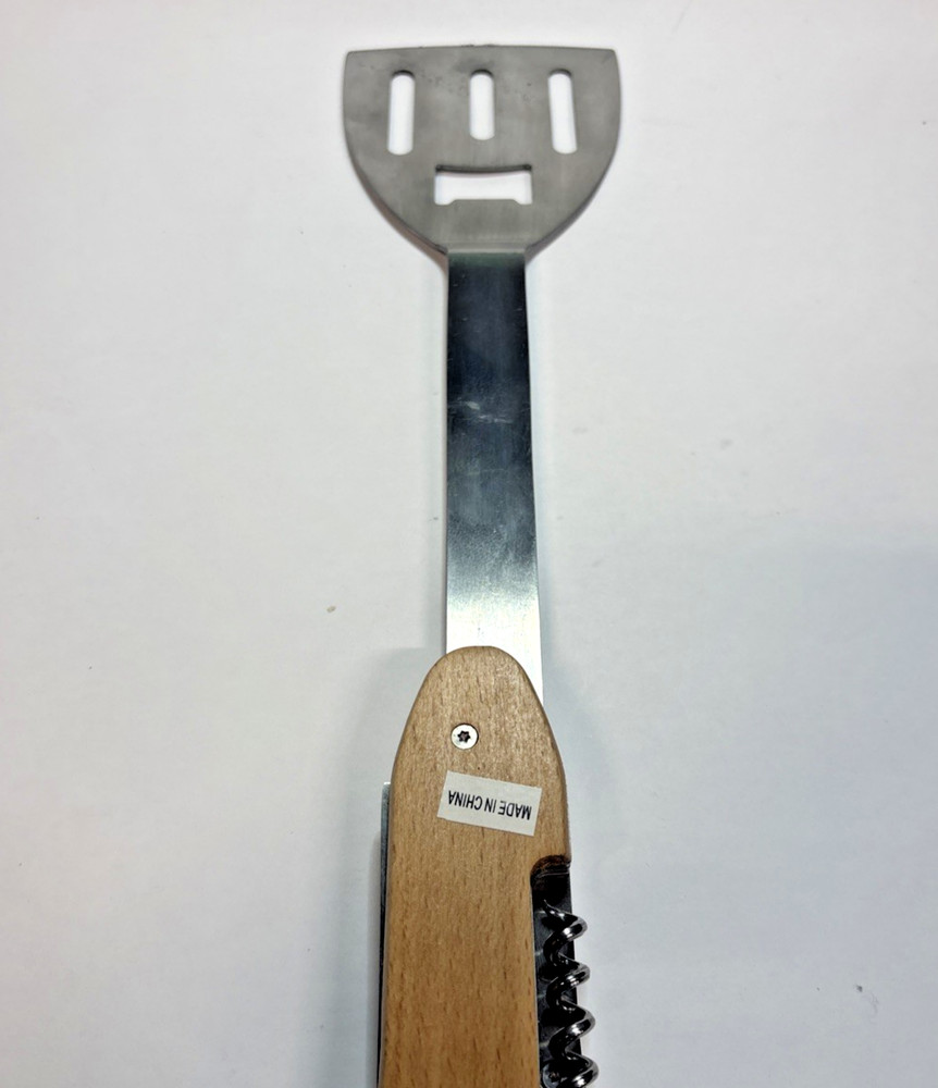 BBQ Multi Tool, BBQ Tool Set 5 in 1 Multifunction Foldable Portable Spatula