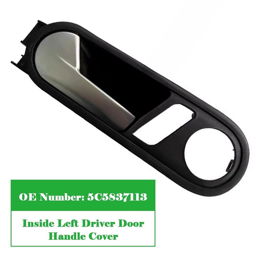 Inside Left Driver Door Handle Cover 5C5837113 For VW Beetle 2012-2014