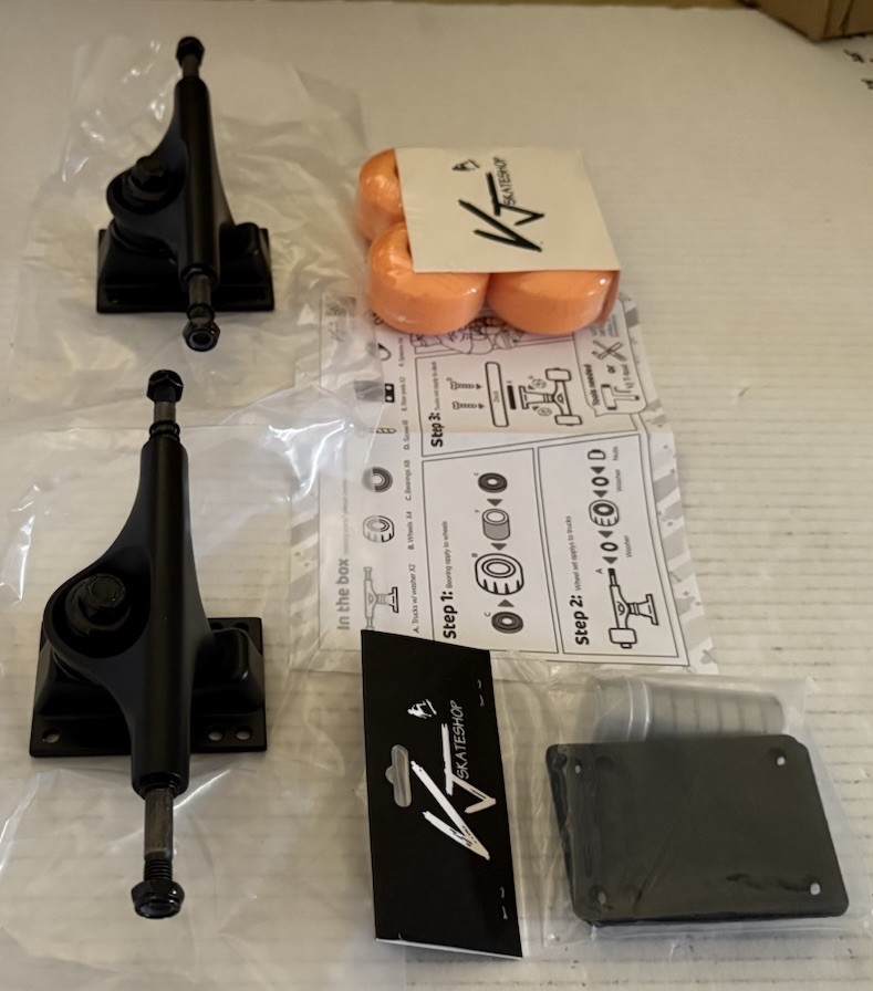Skateboard Trucks and Wheels