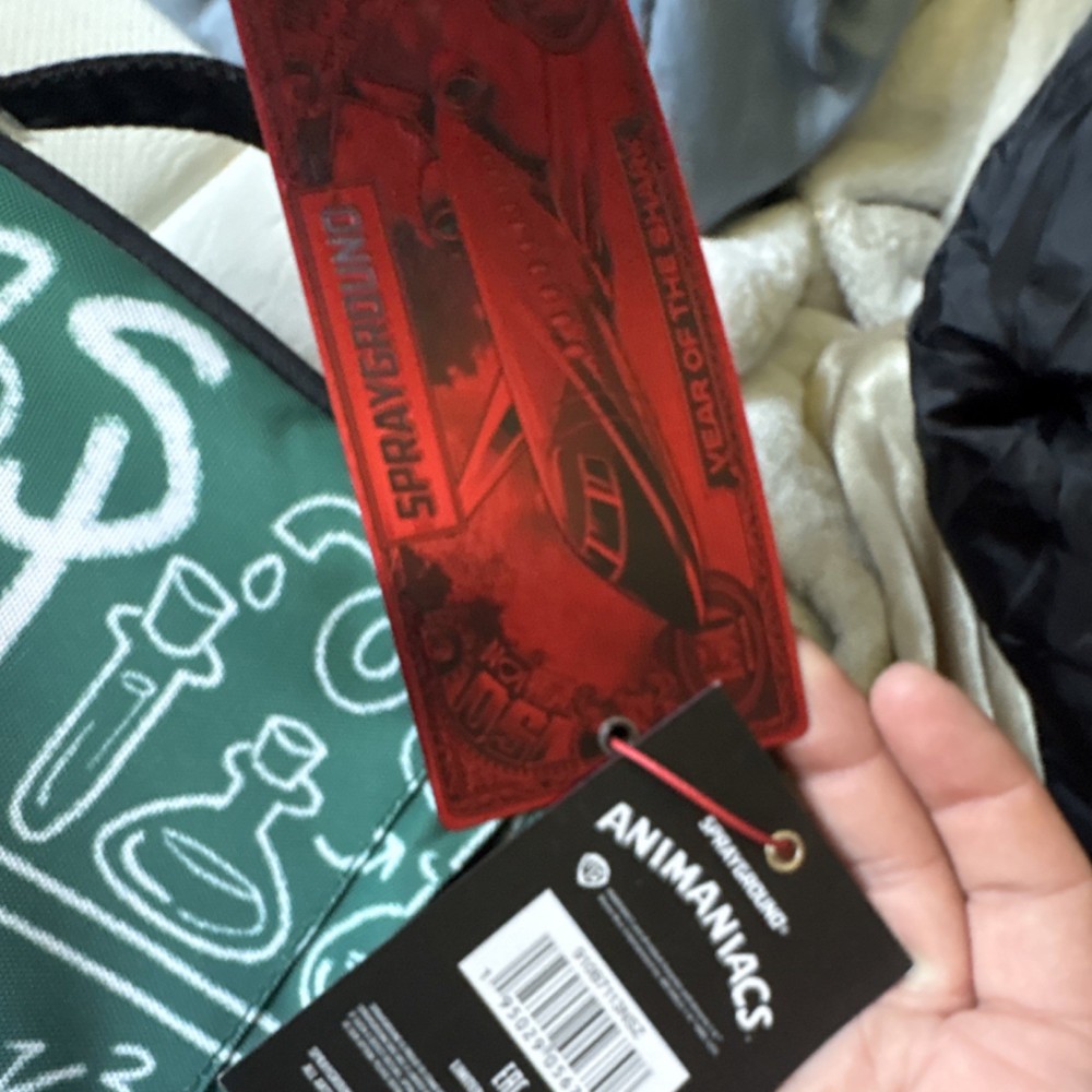 Sprayground “Animaniacs Pinky & The Brain” Backpack Multicolor Adjustable Strap