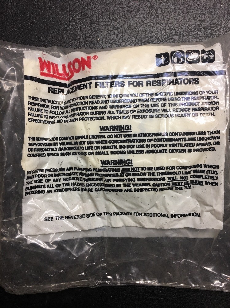 Willson 94181405 Filter 2 per pack