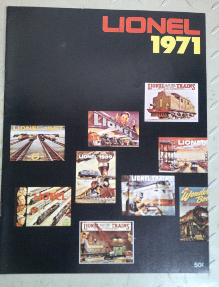 LIONEL TOY TRAIN CATALOG 1971