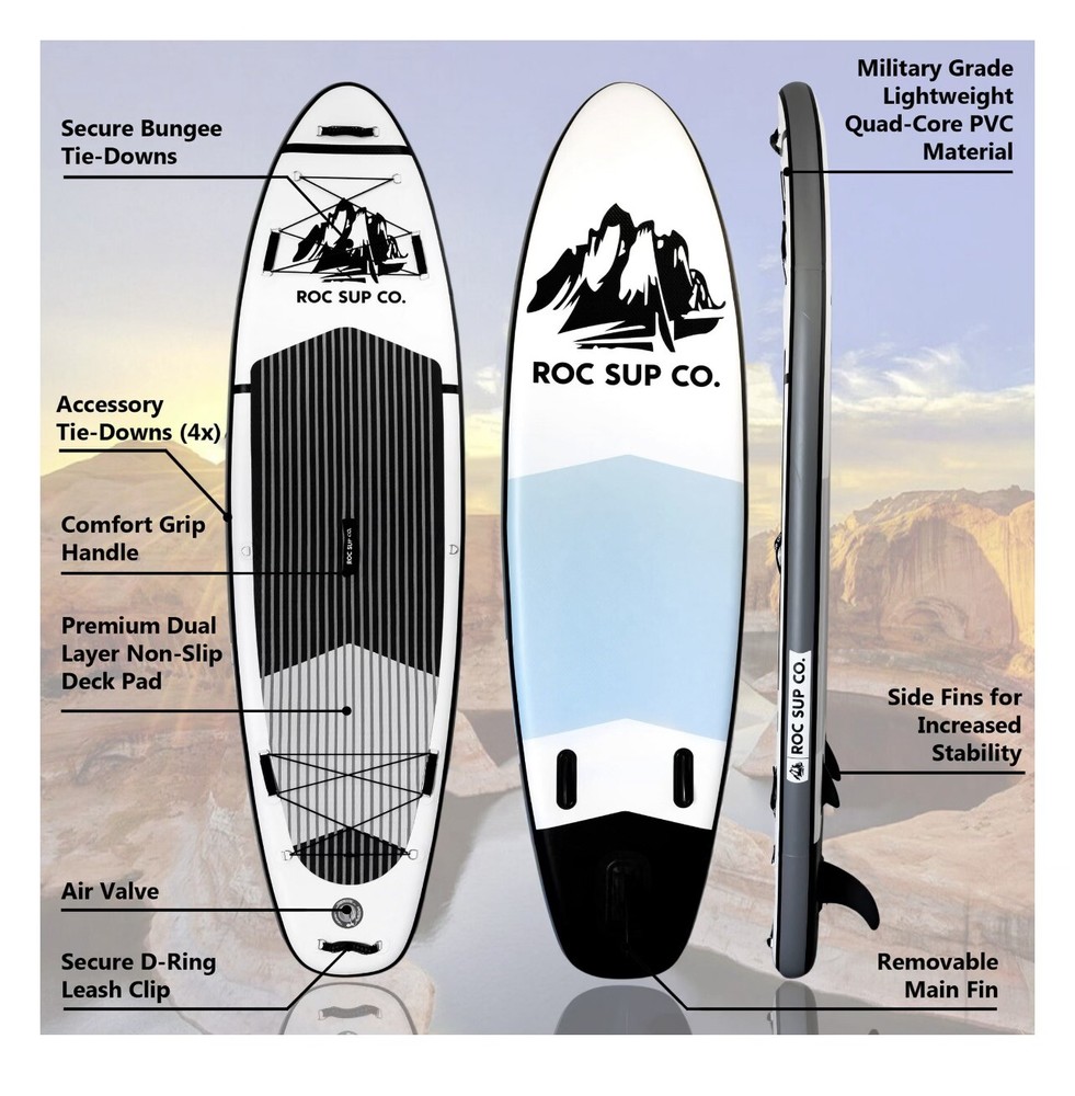 Roc Outdoors Inflatable Paddleboard