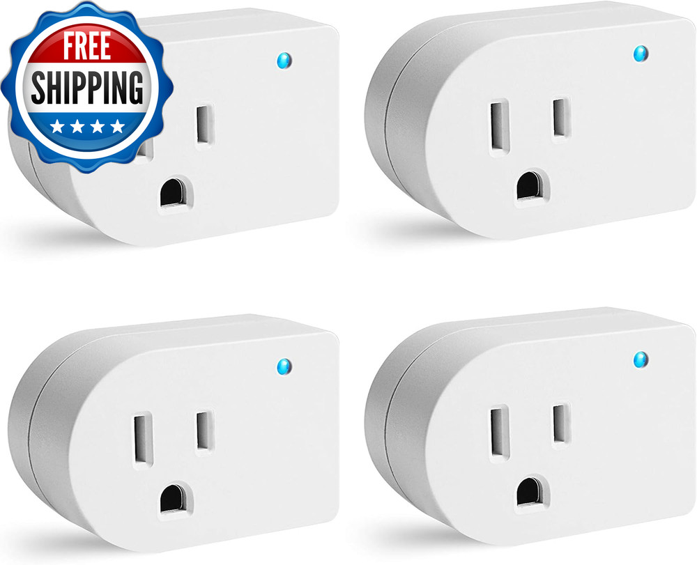 Single Surge Protector Plug Grounded Outlet Wall Tap Adapter