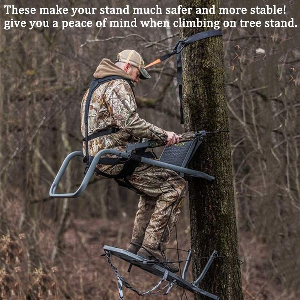 Boaton Tree Stand Stabilizer Straps, Accessories, Large, Green