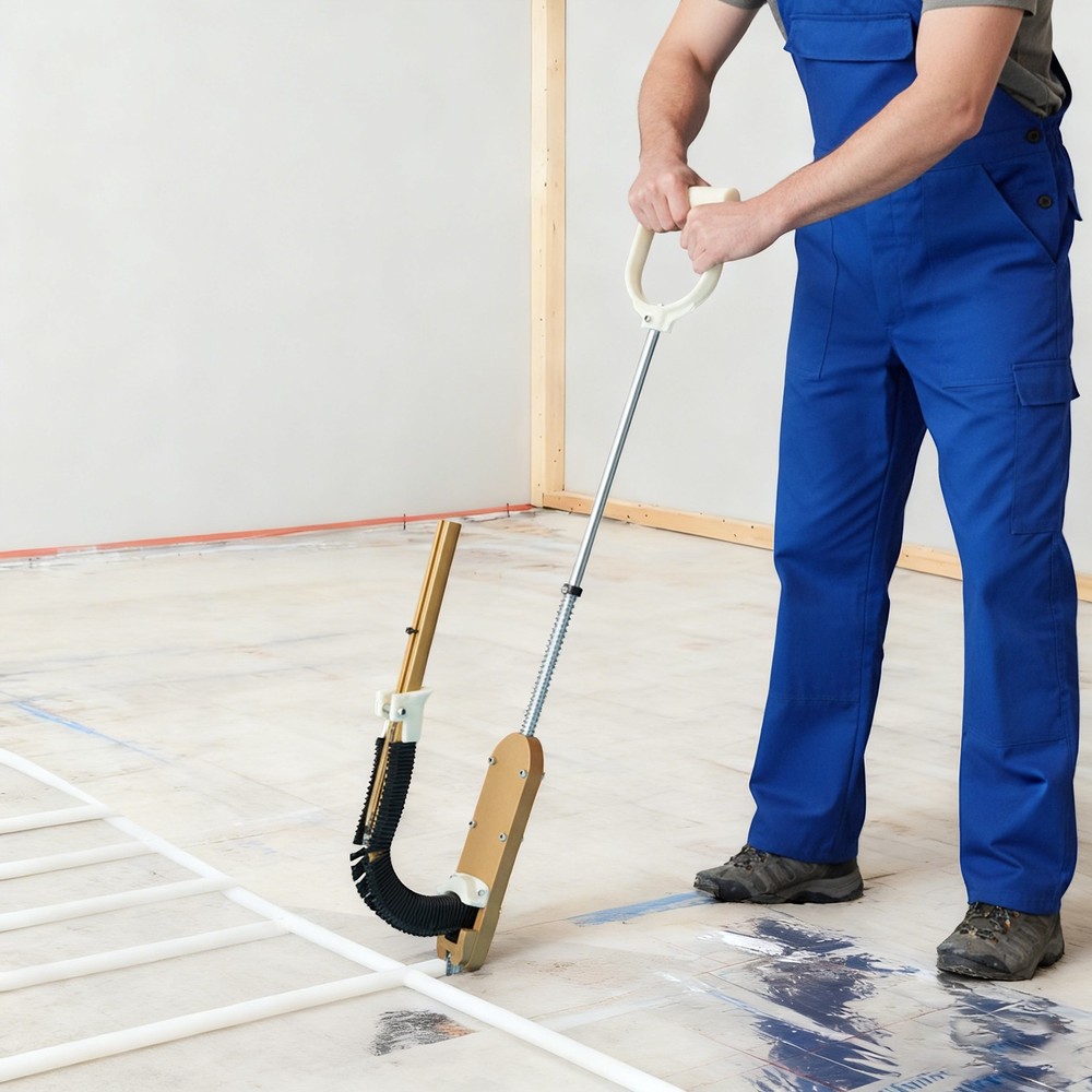 Underfloor Heating Staple Gun, Stand-Up Staple Gun For Heating Pipe Installation