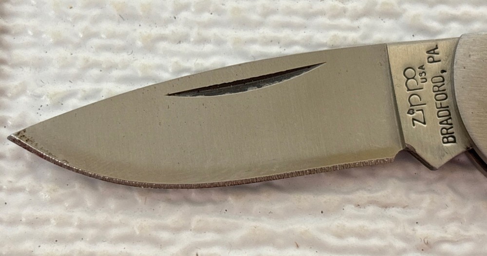 1994 Camel Zippo Knife with Leather Case