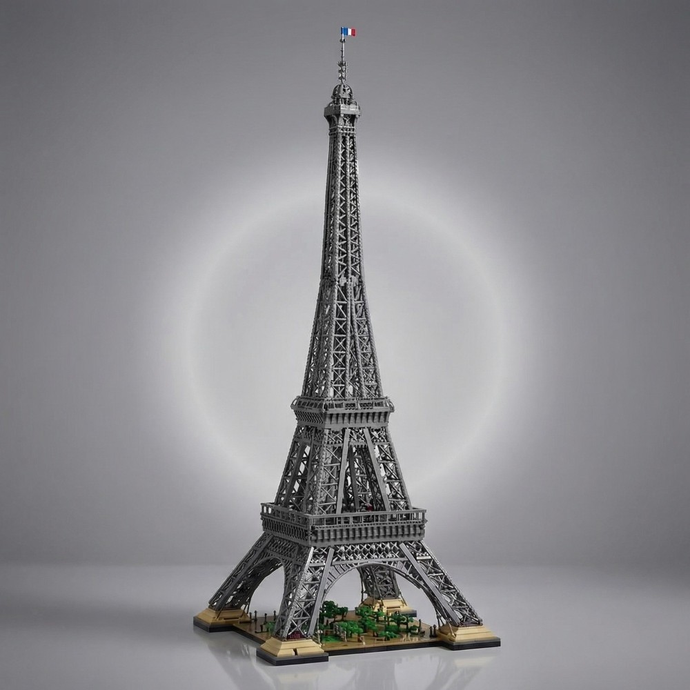 1.5m Eiffel Tower 10307 10001PCs Paris Architecture Model Building Assembly Kit