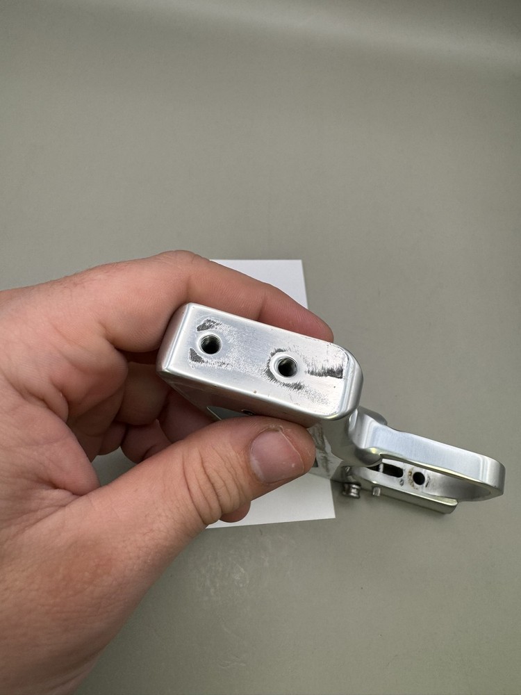 AGD Automag Benchmark Paintball Trigger Frame Silver