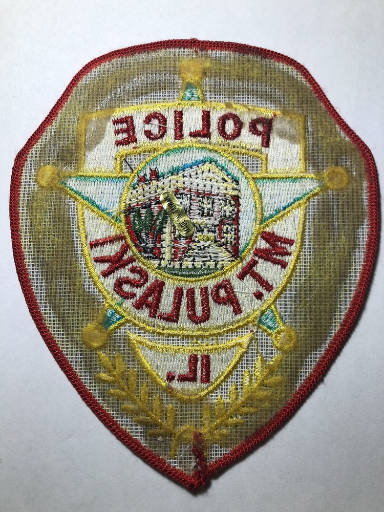 Mount Pulaski Illinois Police Patch