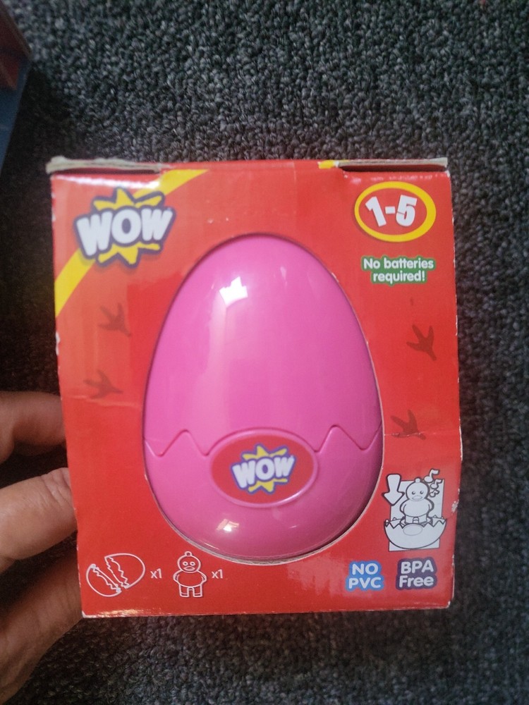 2 PACK EASTER 2 eggs Chirpy Chick - Pink WOW