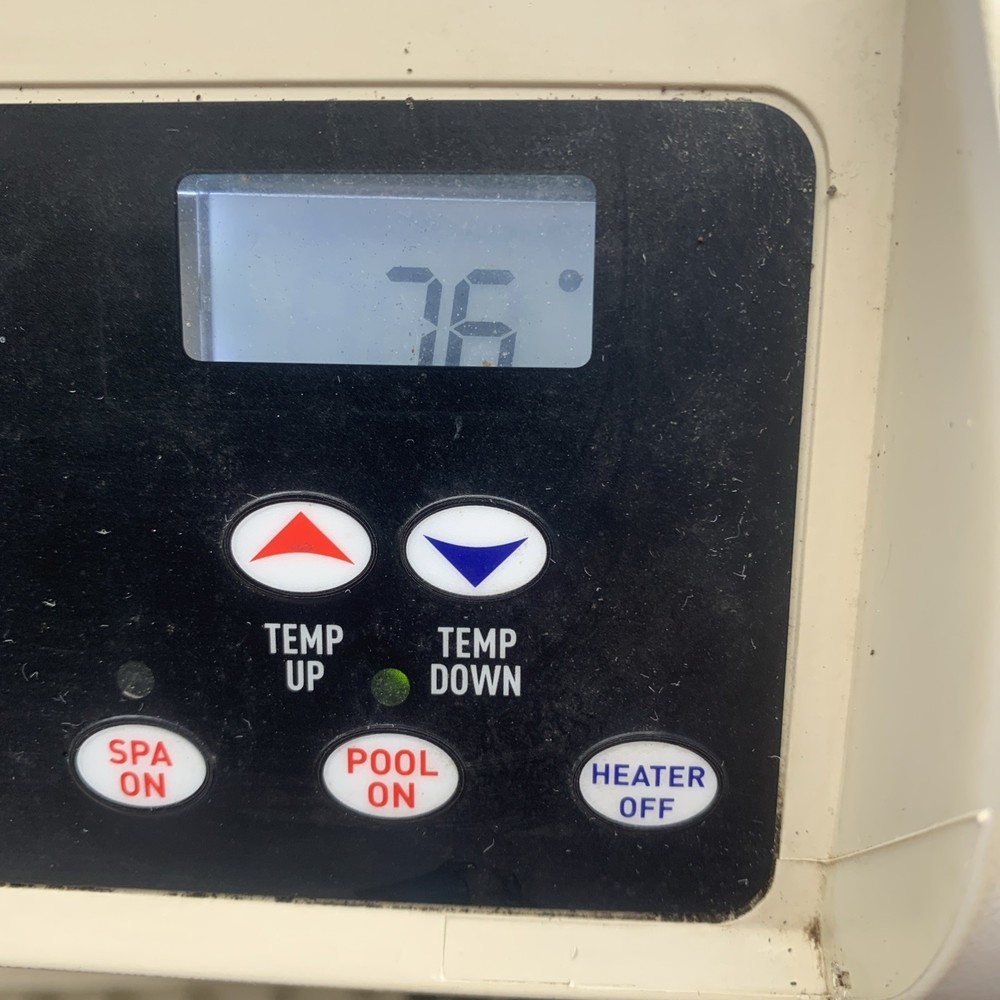 Pentair MasterTemp Heater Control Board PCB, Five Button with Membrane and Cover