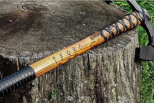 Double Head Berserker Axe Two Hand Axe Broad Axe Double Edged Battle Axe