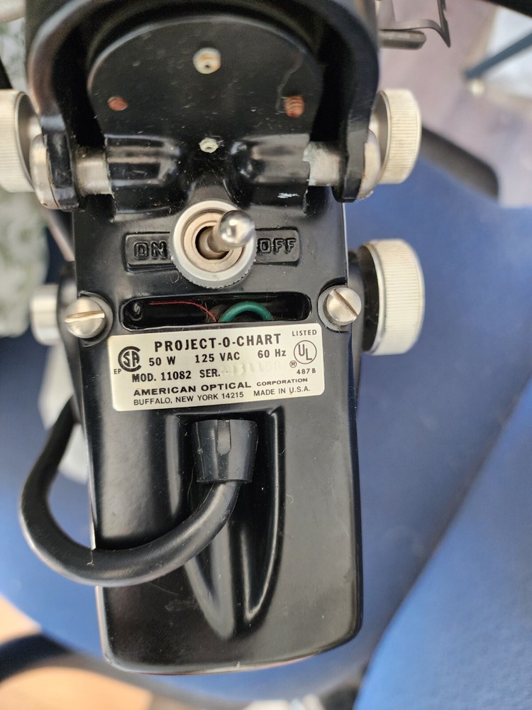 American Optical 11082 Project-O-Chart NOT TESTED