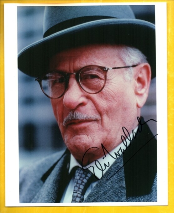 W-ELI WALLACH Autograph  COLOR Photo w/COA