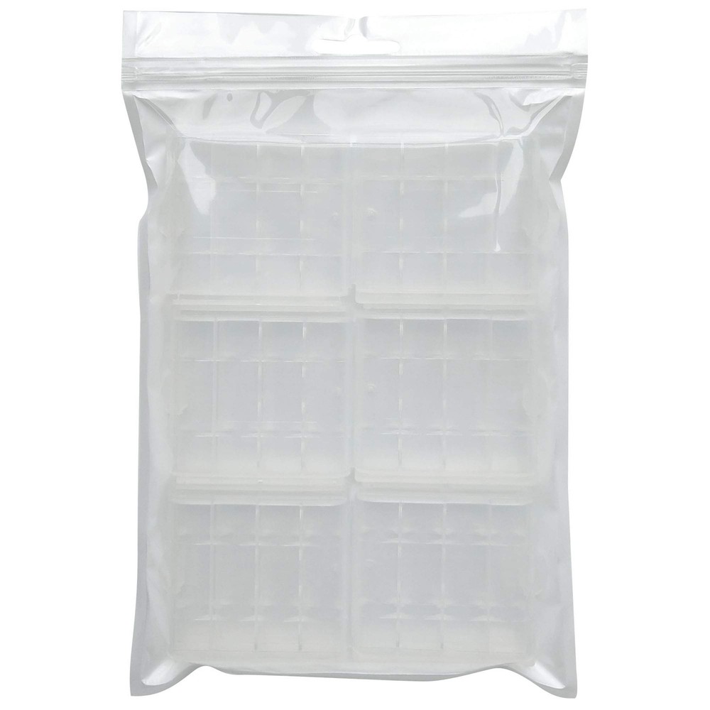 6 Pack Battery Case Holder Container Portable Storage Case for Home Office