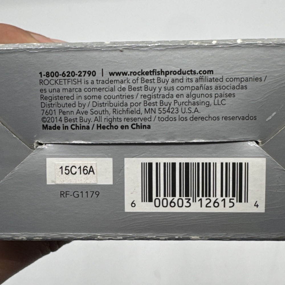 Rocketfish Coaxial Connection Cable Amplifier 1-Input / 4-Output RF-G1179
