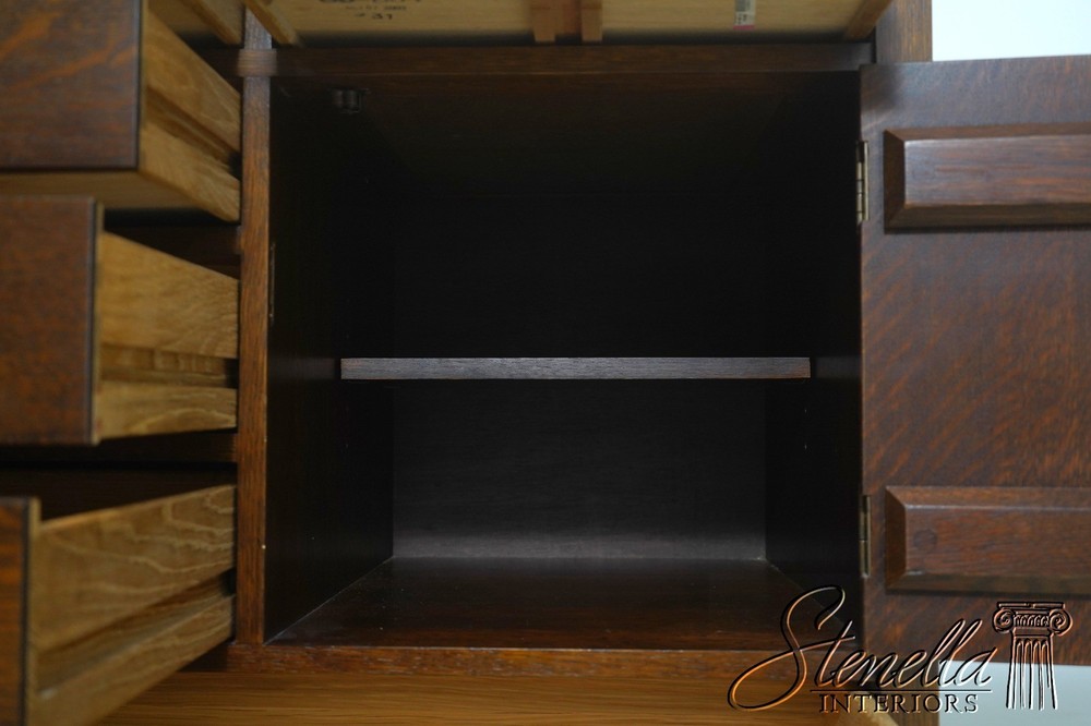 71347: STICKLEY Mission Oak Sideboard Buffet Server Cabinet