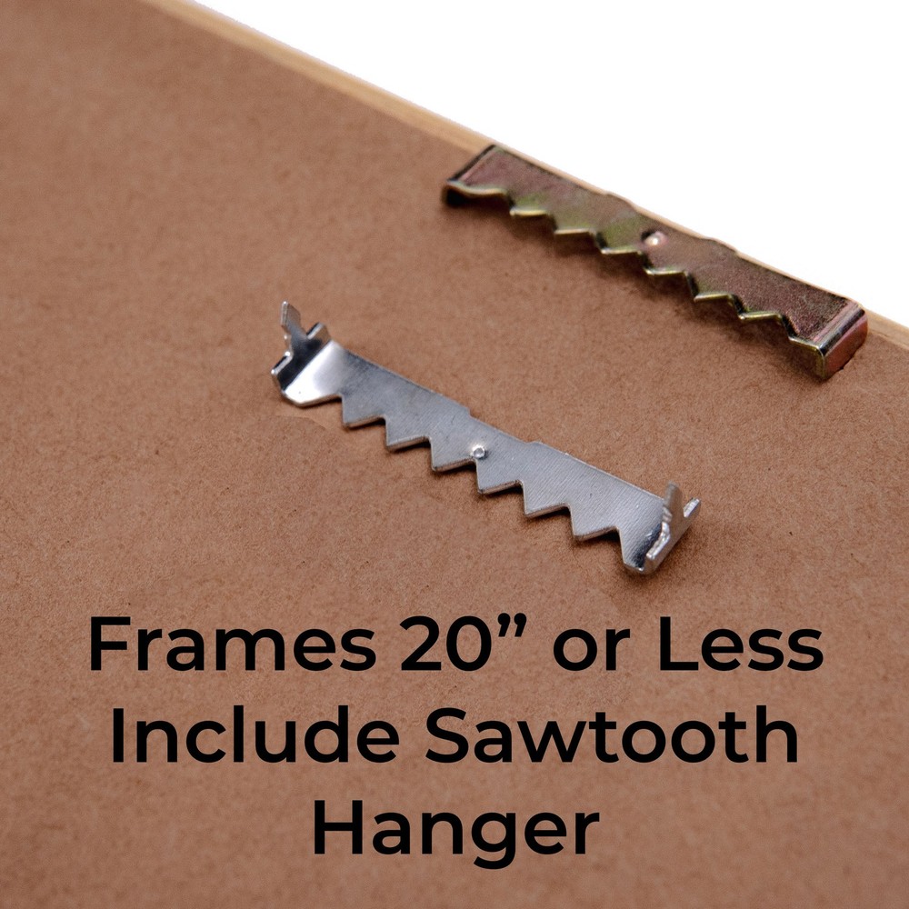 14x5 IN Frame Brown Solid Wood Picture Frame Width 0.75 Inches | Interior Frame